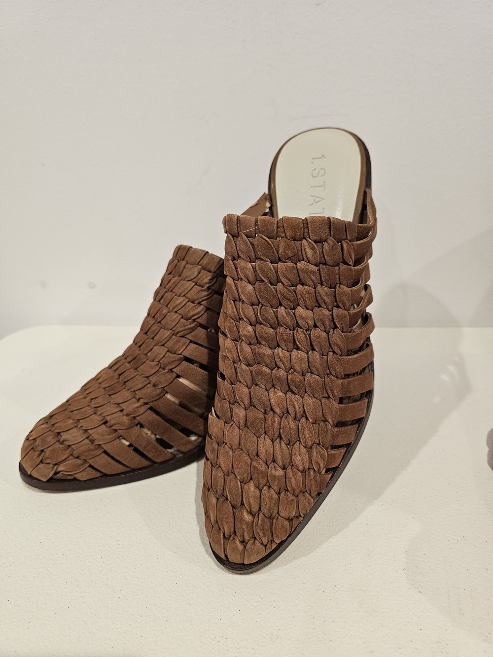 1. State Woven Mule - Brown